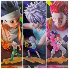 HUNTER×HUNTER フィギュア G.I. 編 ゴン キルア ヒソカ 3種