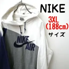 使用感あり NIKE ナイキ AIR エア ビッグロゴ 廃盤 パーカー
