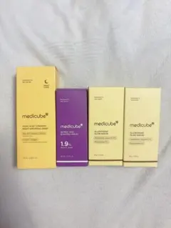 medicube グルタチオンセラム レチノールセラム ナイトマスク4点セット