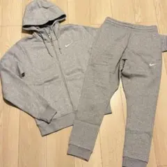 NIKEナイキパーカースウェットパンツセットアップ上下組グレージョガーパンツ新品