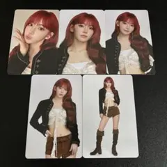 Le Sserafim サクラ 東京ドーム ラントレ コンプ 5枚 トレカ