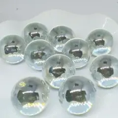 ビー玉 オーロラ クリア 25㎜ 10個のサムネイル