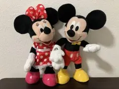 電報 NTT ミッキーマウス ミニーマウス ぬいぐるみ セット