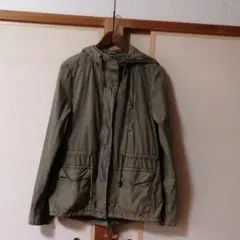 H＆Mモスグリーンモッズコート