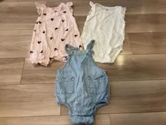 GAP ロンパース カバーオール セット 12-18months 女の子 半袖