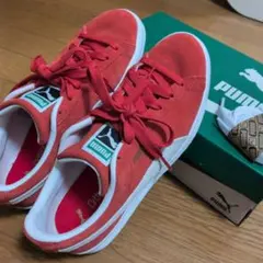 PUMA スピードキャット レッド スニーカー