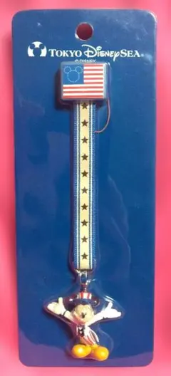 東京ディズニーシー＊ミッキーマウス＊ストラップ＊レア