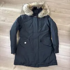 WOOLRICHウールリッチRAMAR CLOTHダウンコートS黒ファー2605 - メルカリ