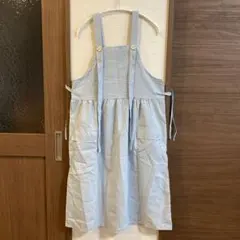 《値下げ中》サロペット型？ワンピース　女性2号　水色