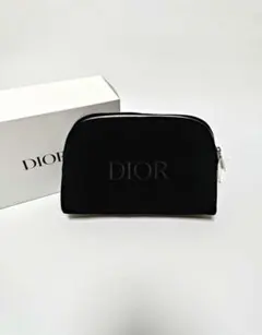 新品未使用 ディオール Dior ポーチ ベロア ノベルティ ブラック