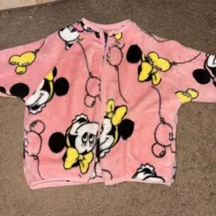 ミニーマウス フリースアウター 90cm