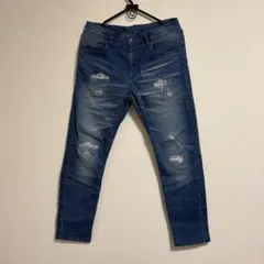 BEAUTY&YOUTH UNITED ARROWS ダメージ加工 ブルーデニム