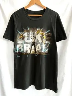 LUKE BRYAN ルークブライアン 2017 ツアーTシャツ バンT 黒 S
