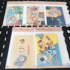 新品　パンどろぼう　一番くじ　５点セット　ポストカード　シール　ステッカー