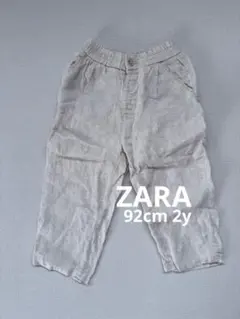 ZARA リネンパンツ 92cm 2y