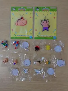 未使用 クレヨンしんちゃん チョコボックス ラバーマーカーチャーム まとめ売り