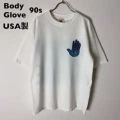 90s USA製 Body Glove ハンドマーク　シングルステッチtシャツのサムネイル