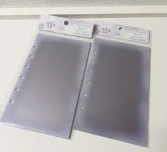 クーリア とうめいシールシート 2点