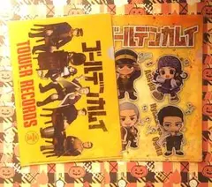 【送料込み】未開封品☆ゴールデンカムイ タワーレコード クリアファイル 2種類
