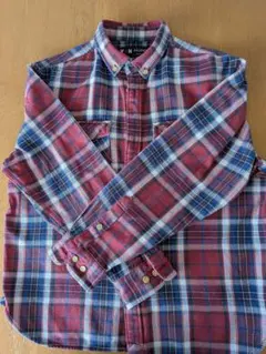 最終値下げ VＡＮ（ヴァン）長袖ネルシャツ ＬＬサイズボタンダウン チェック柄