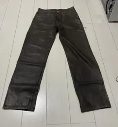 Levis ラバー加工　ブラウン　90s