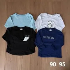 マーキーズ　ブリーズ　しまむら　プティマイン　長袖Tシャツ　4枚セット