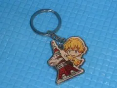 F★未使用★鬼滅の刃 東京限定 メタルキーホルダー我妻善逸