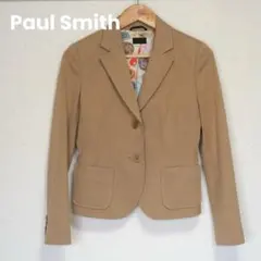 Paul Smith ポールスミス テーラードジャケット ベージュ 総柄裏地のサムネイル