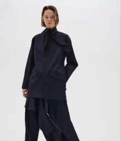 UJOH　V-neck BOX JKT ネイビー SIZE2