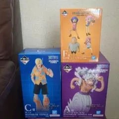 ワンピース フィギュアセット サンジ ルフィ ニフィティア