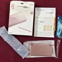 Nintendo DS Lite 本体　メタリックロゼ　充電器・ストラップ未使用