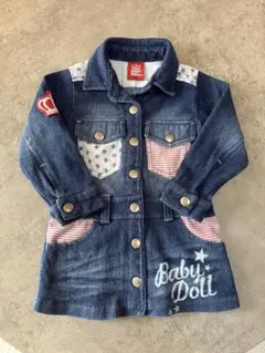 BABYDOLL デニムワンピース