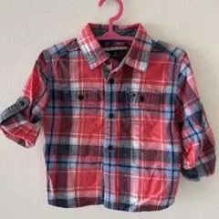TOMMY HILFIGER チェックシャツ 12M