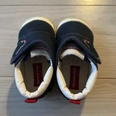 ミキハウス ベビーシューズ 125 ネイビー