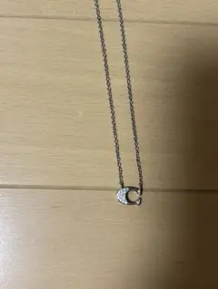 COACH セーフティピン ネックレス パール チャーム - メルカリ