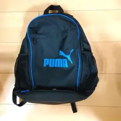 PUMA キッズ リュック ブラック ブルー