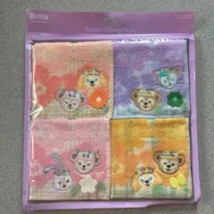 最終値下げ　ダッフィー ミニタオル4枚セット