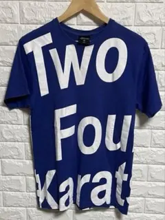 24karats ブルー Tシャツ Sサイズ