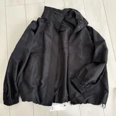 GU ブラック オーバーサイズブルゾン　UVカットLサイズ