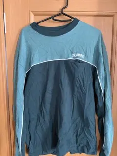 XLARGE グリーン 長袖カットソー L