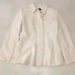 M'S GRACY エムズグレイシー ビジュー装飾 ウールジャケット 38のサムネイル