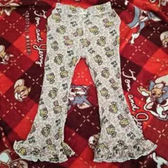 日焼け ハローキティ フリル付きパンツ 100cm