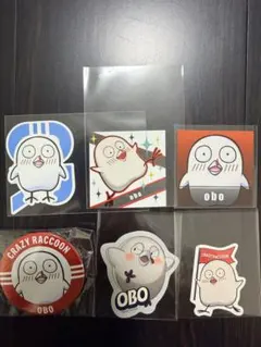 CR obo 缶バッジ　ステッカー