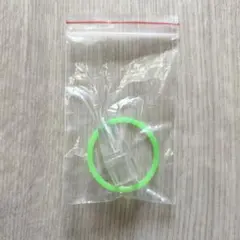 ベビースマイル　電動鼻水吸い器 付属品 透明 + 緑色リング