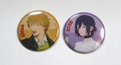 チェンソーマン　カフェ　レゼ編　缶バッジ　デンジ　レゼ　2個セット