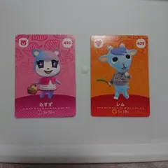 どうぶつの森amiiboカード