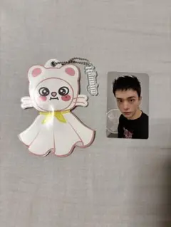 StrayKids ヒョンジン ランダムミニうちわキーホルダー ジニレットトレカ