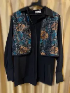 HARE ジャガードフラシレギュラーシャツ