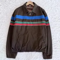 美品　XLサイズ　グッチ　ジャンパー　シェリーライン　GG総柄　ブラウン
