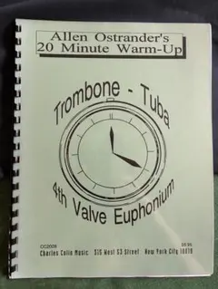 Allen Ostrander 20 Minute Warm-Up 楽譜のサムネイル